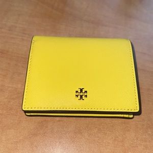 Tory Burch Yellow wallet